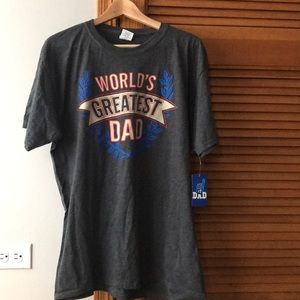 Brand New With Tags World’s Greatest Dad T-shirt